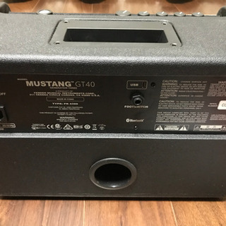 【ギターアンプ】Fender MUSTANG GT40の画像