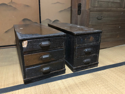 昭和レトロ 棚 2つセット