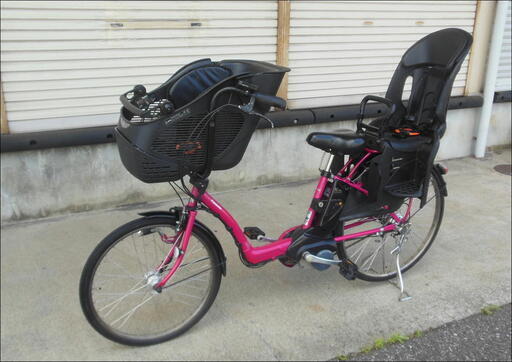 ★★　大容量13.2Ahバッテリー搭載！【Panasonic　Ｇｙｕｔｔｏ　ＤＸ】　前後チャイルドシート　レインカバー・フロントバスケット付属！　お届け可能です！　★★