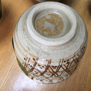 織部 湯呑み ５個セットの画像