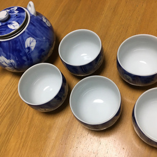 急須 湯呑み セット (取手なし)