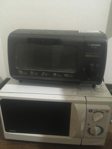 電子レンジ、オーブントースター