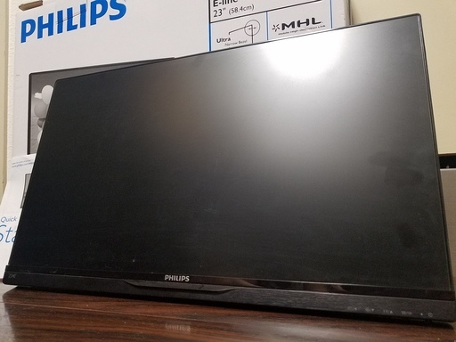 23インチ 薄型IPS液晶モニタ PHILIPS 234E5QHSB/11