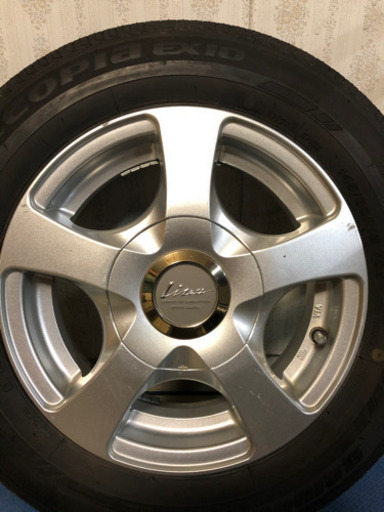 完売　中古13 インチ　タイヤホイールセット　　　4本中古