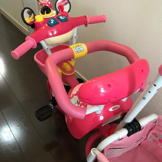 ミニーちゃん三輪車
