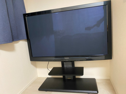 プラズマテレビ　50インチ　50 インチ　テレビ　壁寄せラックset