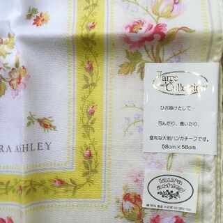 ローラアシュレイ　大判ハンカチーフの画像
