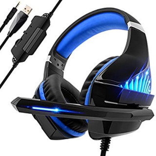 【新品未使用】ゲーミングヘッドセット ps4 ヘッドホン ゲーミ...