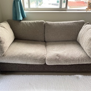 ニトリの３人掛けソファ差し上げますの画像