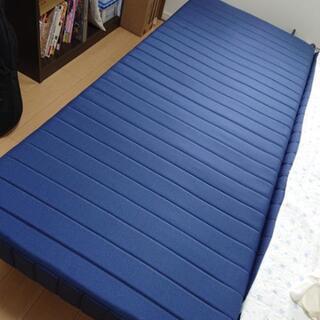 セミシングル 足付きマットレスベッド
