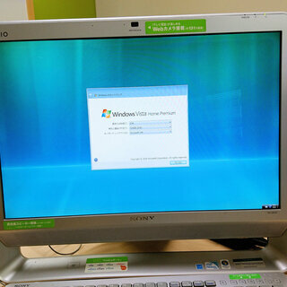 ソニーVAIO SONY VAIO VGC-JS52JB、PCG-2N2N モニター一体型PC Windows Vistaの画像