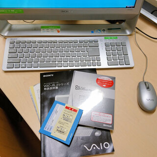 ソニーVAIO SONY VAIO VGC-JS52JB、PCG-2N2N モニター一体型PC Windows Vistaの画像