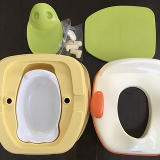 【取引完了】リッチェル Richell ポッティス イス型おまる イエローの画像