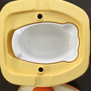 【取引完了】リッチェル Richell ポッティス イス型おまる イエローの画像