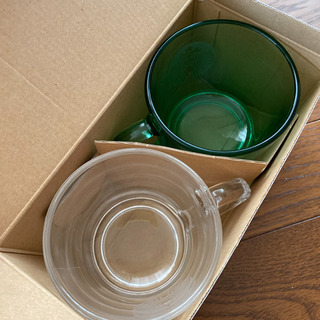非売品☆スタバ☆ペアグラス☆ガラスカップの画像