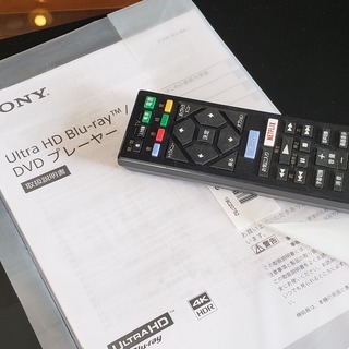 【極美品】SONY UBP-X700 4K Ultra HDブルーレイプレーヤーの画像