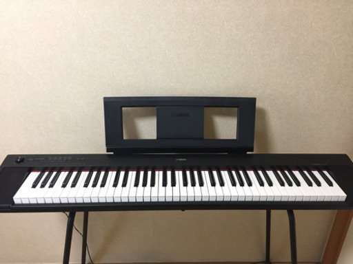 ヤマハNP-32B電子キーボード ピアジェーロ  スタンド付き 電子ピアノ