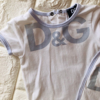 ブランド子ども服 D&G ロンパースセットの画像