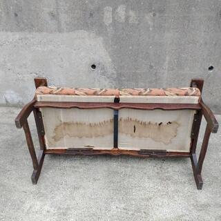 カリモク　クッションソファー　リメイク用の画像