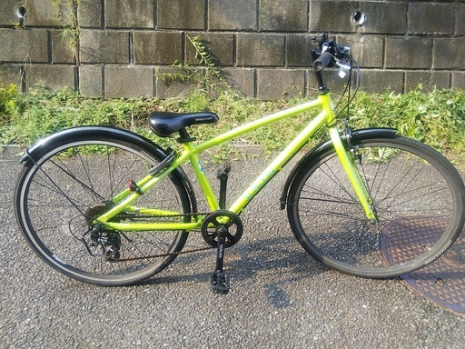 26インチ　ジュニア用クロスバイク　　BRIDGESTONE　シュライン　グリーン