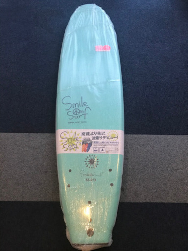 【値下げしました】新品ソフトボード　Smile on surf 7'0