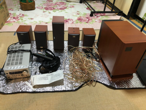 オンキョー5.1chホームシアターシステム　一式