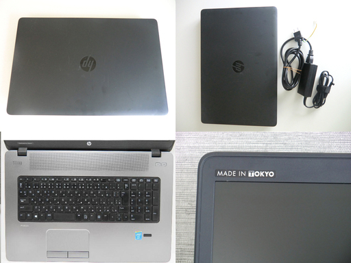 17インチ DTP/game/動画 ノートパソコン　HP　爆速SSD128GB