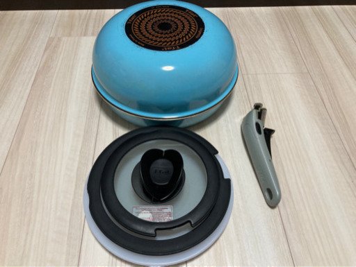 【お取引決定】☁️限定色スカイブルー?　美品?ティファールセット　