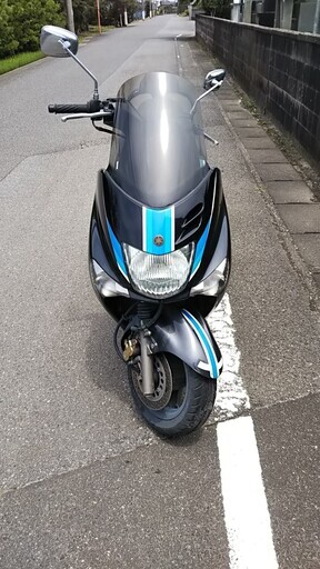 2008年式 YAHAMA　マジェスティ125 FI　ガンメタ　実動車