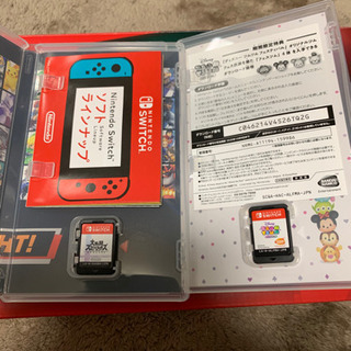 Nintendo Switch本体とカセット2本セット