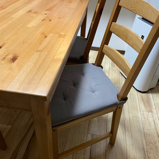 IKEA【受付終了】イケア JOKKMOKK ヨックモック テーブル&チェア4脚 アンティークステイン アンティークステインの画像