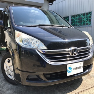 支払総額　34万円☆車検２年付　ステップワゴン　黒　HIDライト...