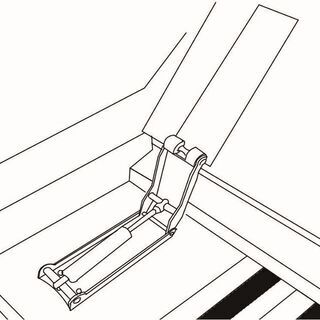 アップライトピアノ　指詰め防止器具の画像