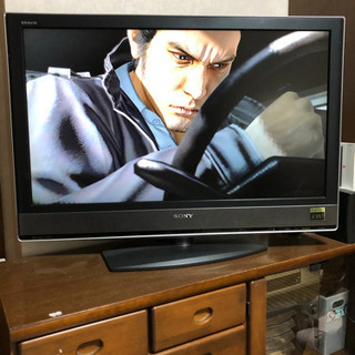 ゲーム専用のみで使えます。2007年製40型　少し難あり　画面参照