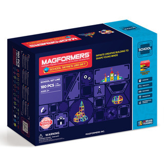 【新品・未使用】マグ・フォーマー プレスクールセット 180ピー...
