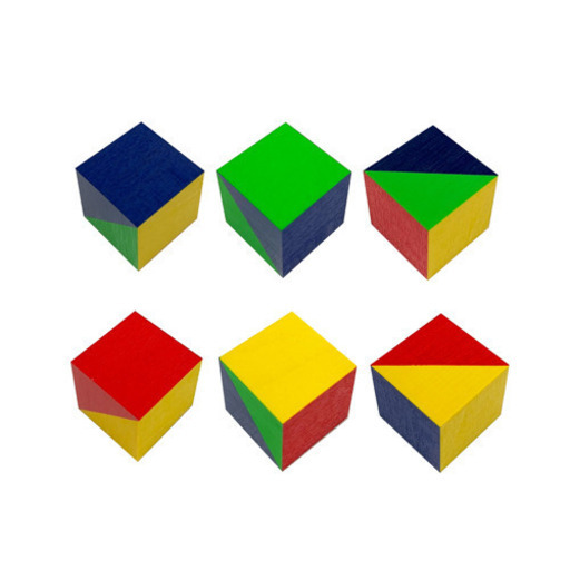 【新品・未使用】キュービックパズル カラーモザイク 100ピース