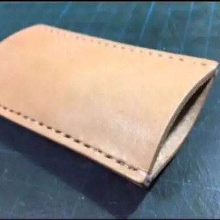 スキレットカバー　プレミアムレザー　製作教室の画像