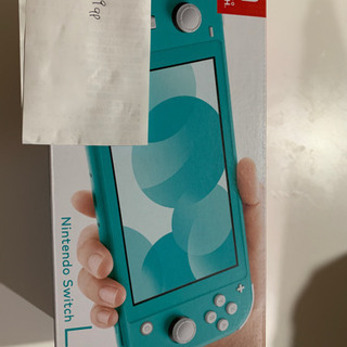 本日限定価格　任天堂Switch ライト　ターコイズの画像