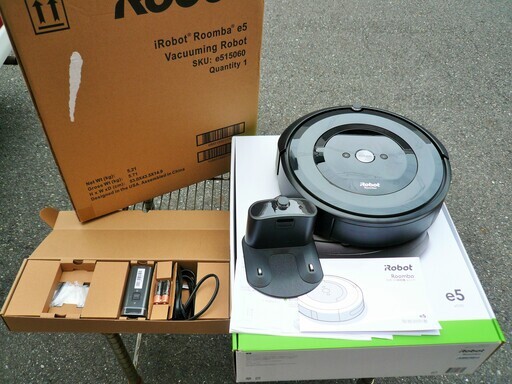 ☆アイロボット iRobot ルンバe5 Roomba 自動掃除機 ルンバ◆長期保証付・留守中綺麗に掃除してくれるロボットクリーナー