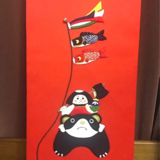 押絵　金太郎　ハンドメイド　子供　お祝い　の画像