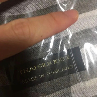 シルク　100% チェック　新品　ストール　ショール　カーディガン　ドレスの画像