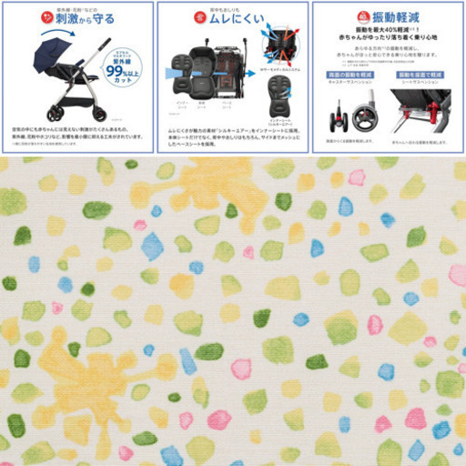 【受渡し完了】Aprica オプティア AB 型ベビーカー専用レインカバー付