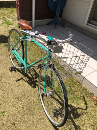 希少　シティーバイク　 自転車　ビアンキ　ピスタチオ