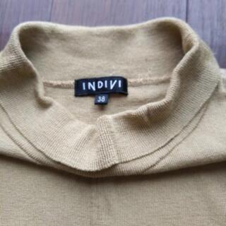 ⭐最終お値下げからの最終お値下げです❗️INDIVI タートルネックタンクトップ　サイズ38の画像