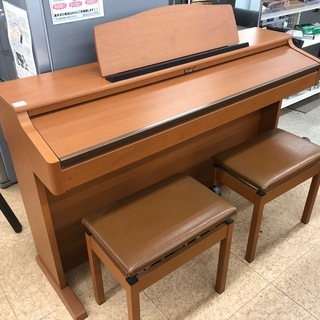 電子ピアノ　ROLAND(ローランド）HP103D-LC　2006年製　イス２脚付　