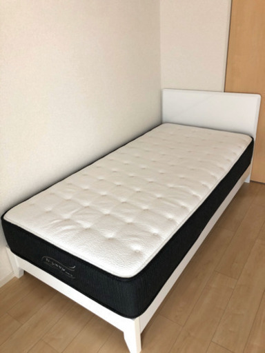 ●美品　シングルマットレス(NスリープハードH2-S