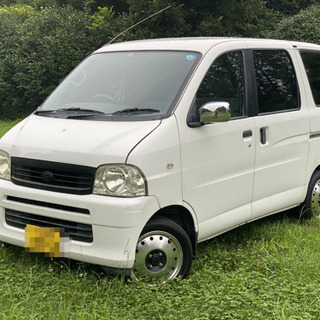 車検付き　アトレーワゴン　ターボ　7万キロ　AT車　磨き仕上げ