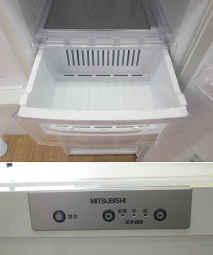冷凍庫 1ドア 121Ｌ 2010年製 三菱 ノンフロン冷凍庫 MF-U12N MITSUBISHI 100Ｌクラス ☆ PayPay(ペイペイ)決済可能 ☆ 札幌市 清田区 平岡