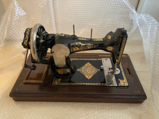 英国アンティークミシン　箱付　希少品