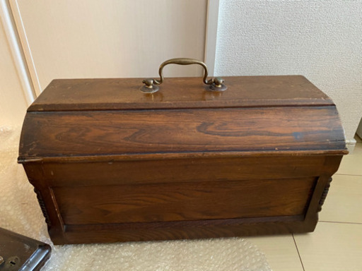 英国アンティークミシン　箱付　希少品
